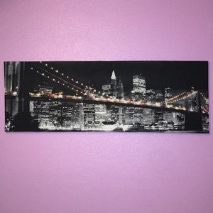 Pretty Panoramic Skyline Canvas